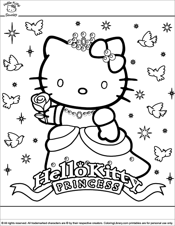 Printable coloring page