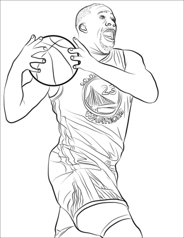 Draymond green coloring page free printable coloring pages