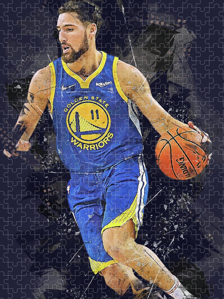 Art klaythompson klay thompson klay alexander thompson klay alexander thompson klayalexanderthompson jigsaw puzzle by wrenn huber