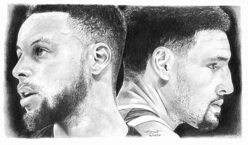Splash brothers stephen curry and klay thompson by aurormish on