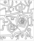 Paul klee coloring pages free coloring pages