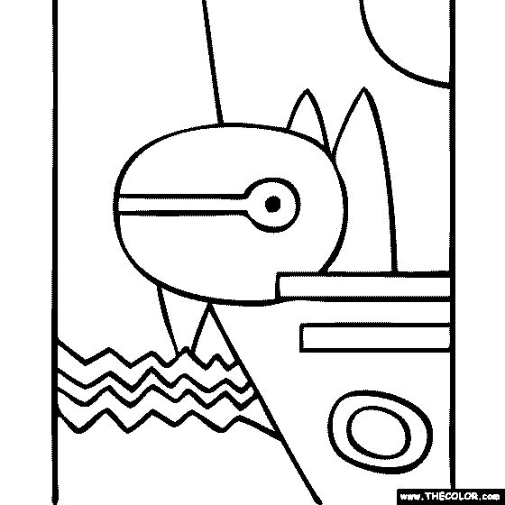 Color like a master painter free paul klee coloring page