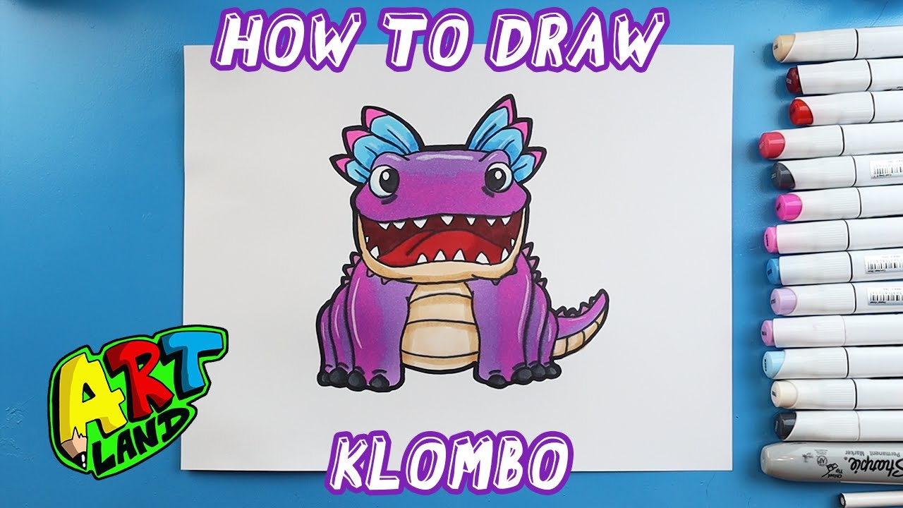 How to draw klobo