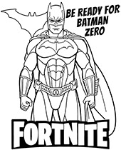 Fortnite coloring pages to print