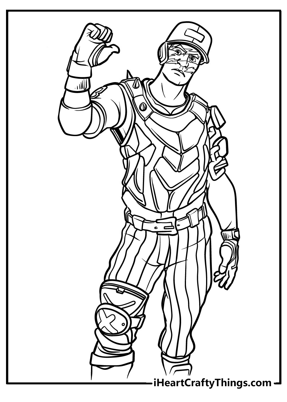 Fortnite coloring pages free printables