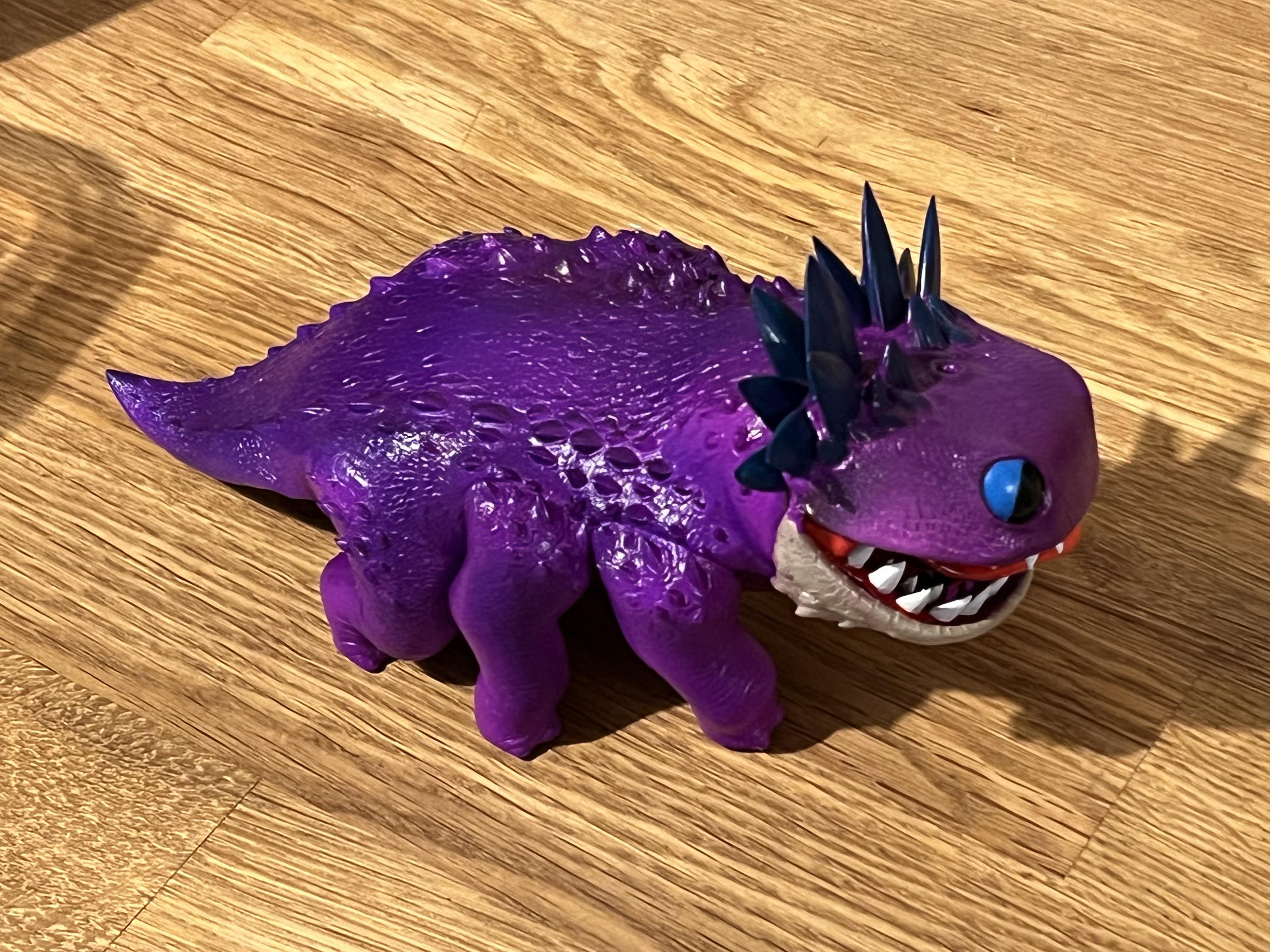 D printed and painted klombo for my nephews birthday rfortnitebr