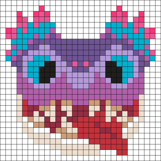 Klombo from fortnite perler bead pattern bead sprites characters fuse bead patterns