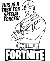 Fortnite coloring pages to print