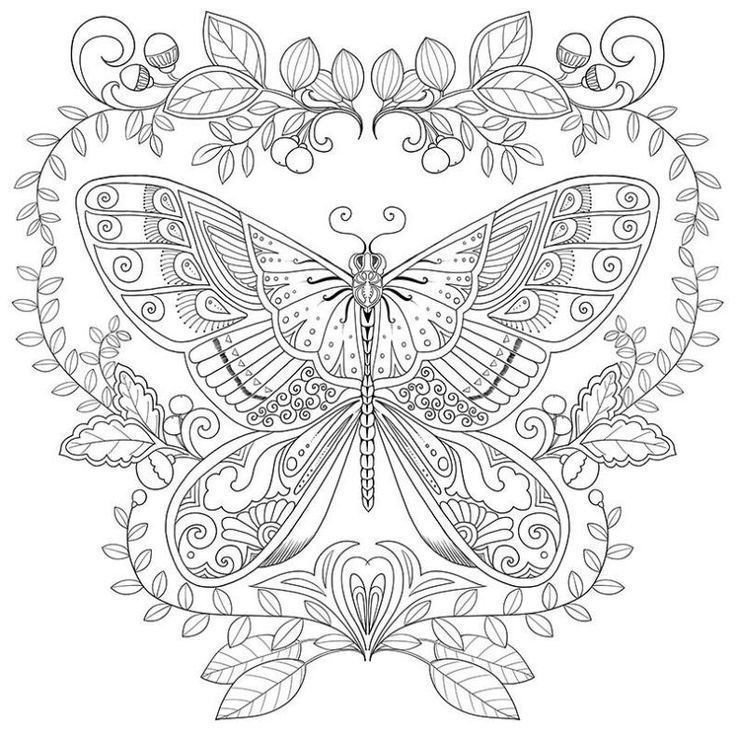 Hanna karlzon coloring pages â best printable and coloring page butterfly coloring page printable adult coloring pages coloring pages