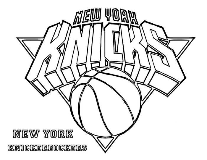 Printable nba coloring pages pdf