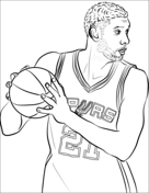 Nba coloring pages free coloring pages