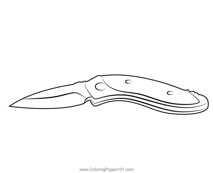 Pocket knife coloring page coloring pages color coloring pages for kids