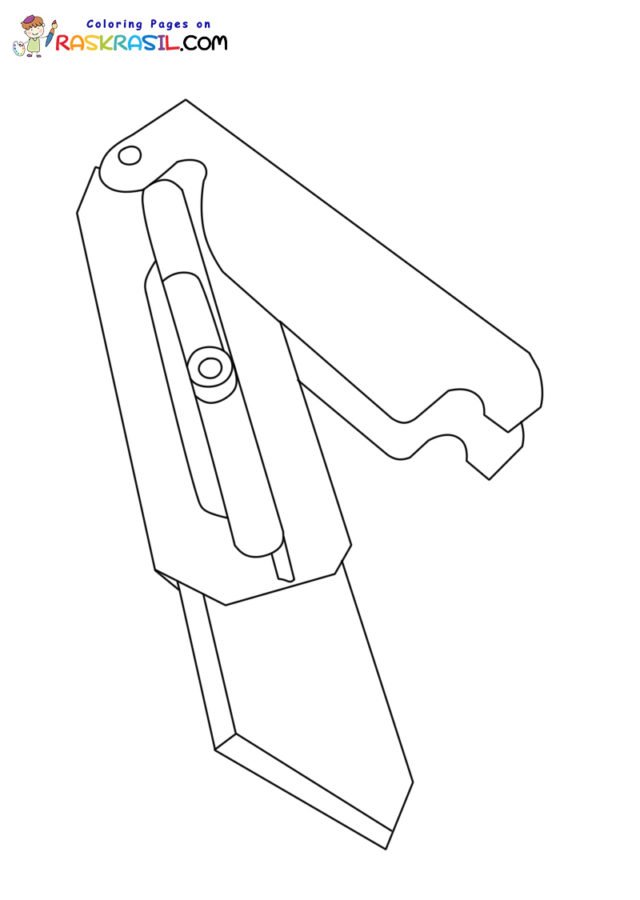 Tiktok gravity knife coloring pages printable for free download