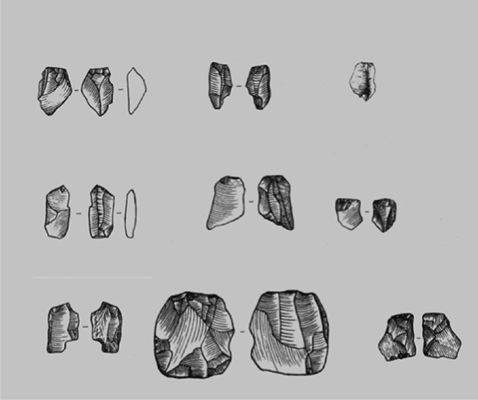 Patterns of stone tools