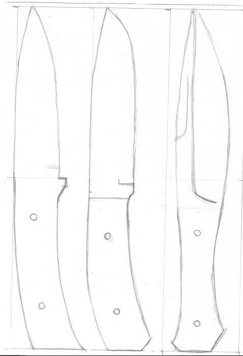 Knife templates