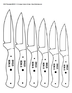 A free to use collection of of knife patterns templates in printable pdf format each template has several sizes â knife patterns knife template knife making