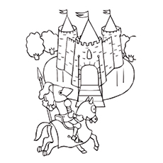 Top knight coloring pages for kids