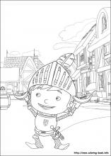 Mike the knight coloring pages on coloring