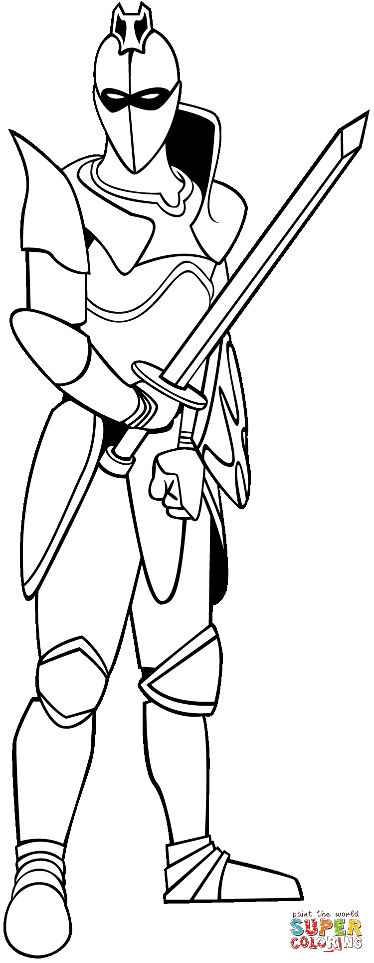 Knight of evil coloring page free printable coloring pages