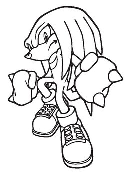 Sonic coloring pages for kids tpt