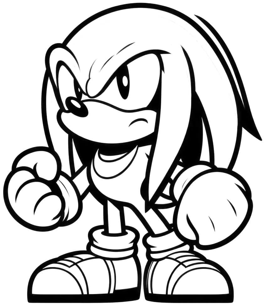 Sonic the hedgehog coloring pages