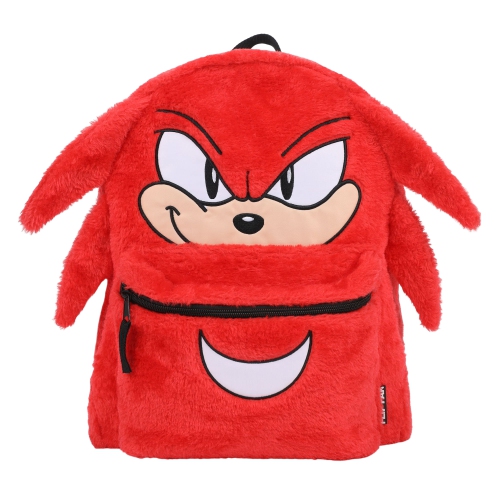 Sonic the hedgehog knuckles reversible plush backpack with quills best buy nada