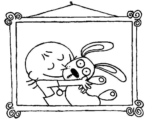 Knuffle bunny coloring pages