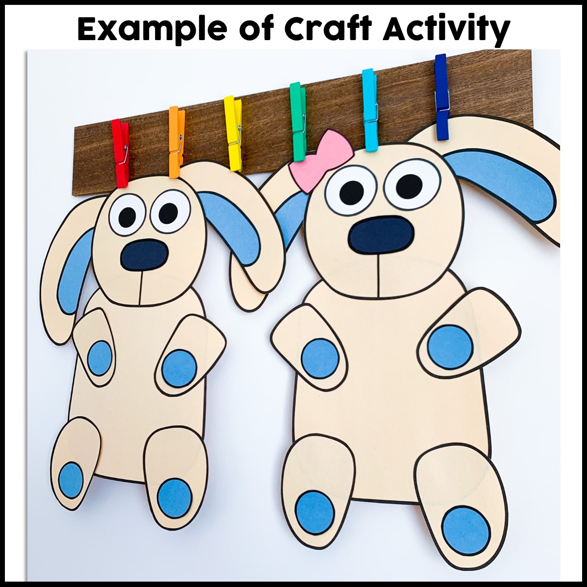 Knuffle bunny craft activity