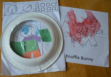 Knuffle bunny storytime craft