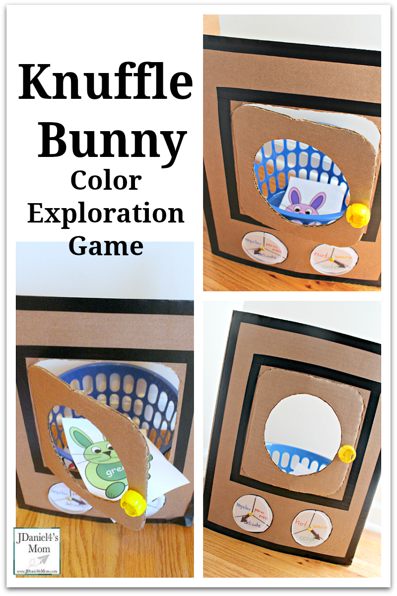 Knuffle bunny color exploration activity