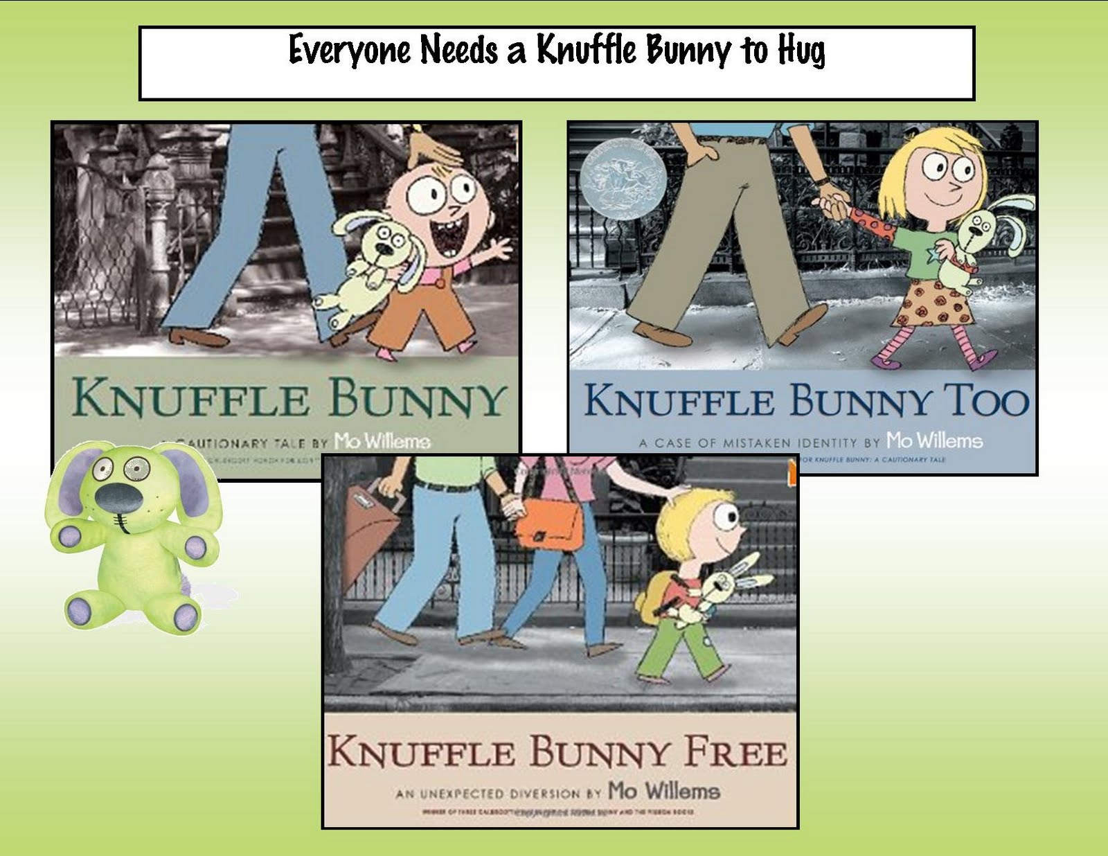 Kindergarten crayons is there a knuffle bunny in your life