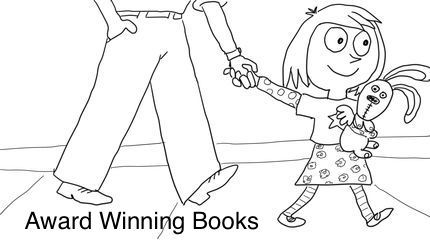This book won the caldecott medal bunny coloring pages knuffle bunny mo willems