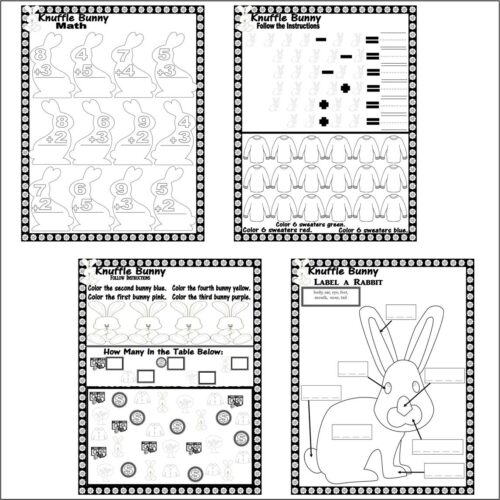 Knuffle bunny book panion reading prehension study quiz made by teachers