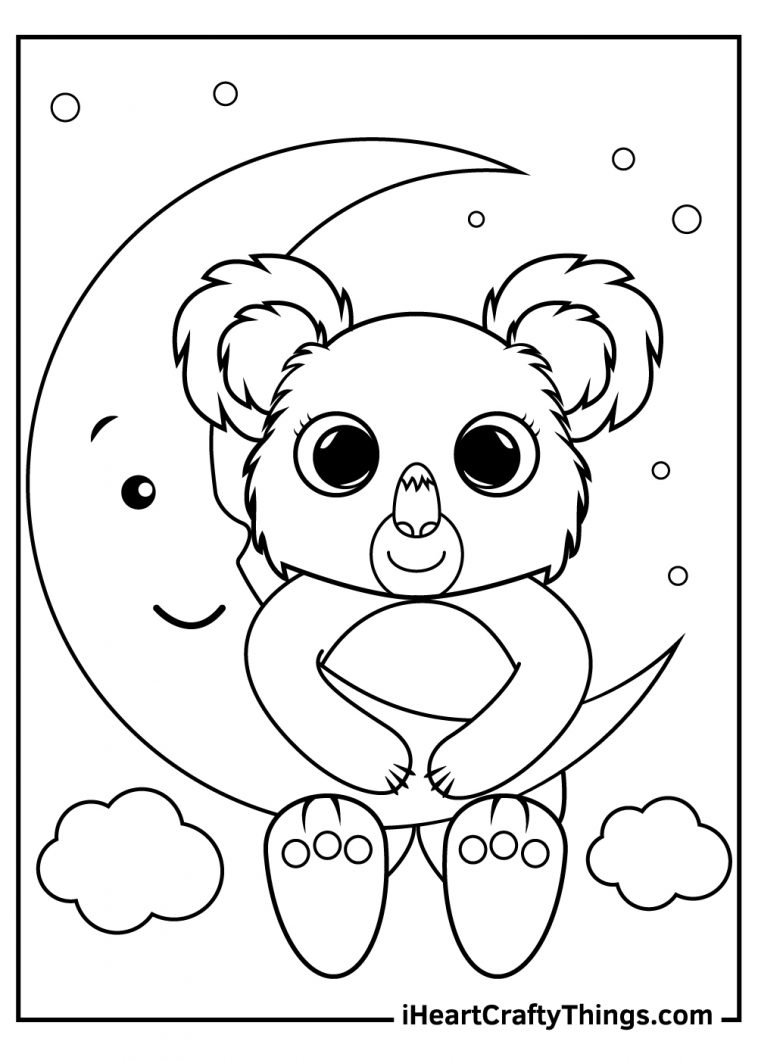 Koalas coloring pages updated