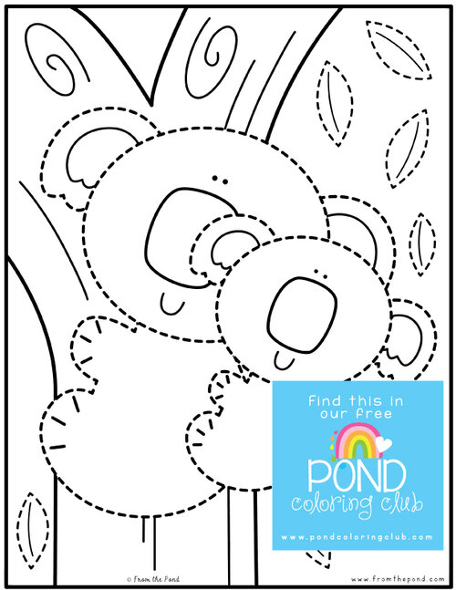 Australia â pond coloring club