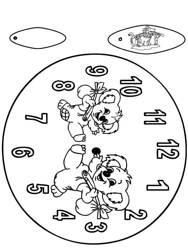 Clock koala