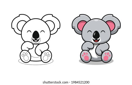 Koala outline photos images and pictures