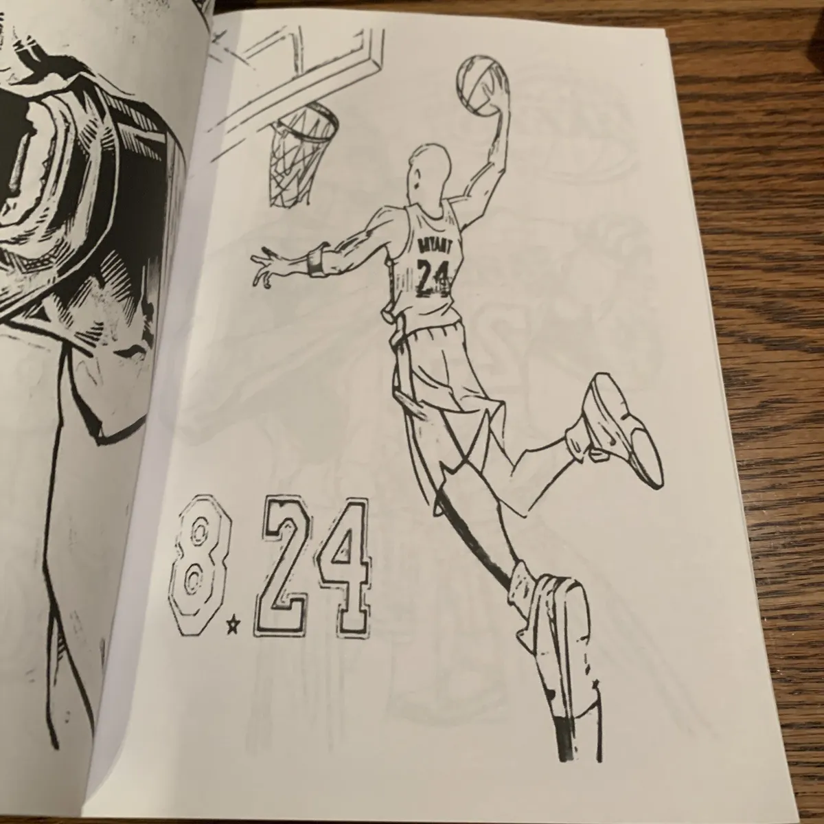 Kobe bryant coloring book