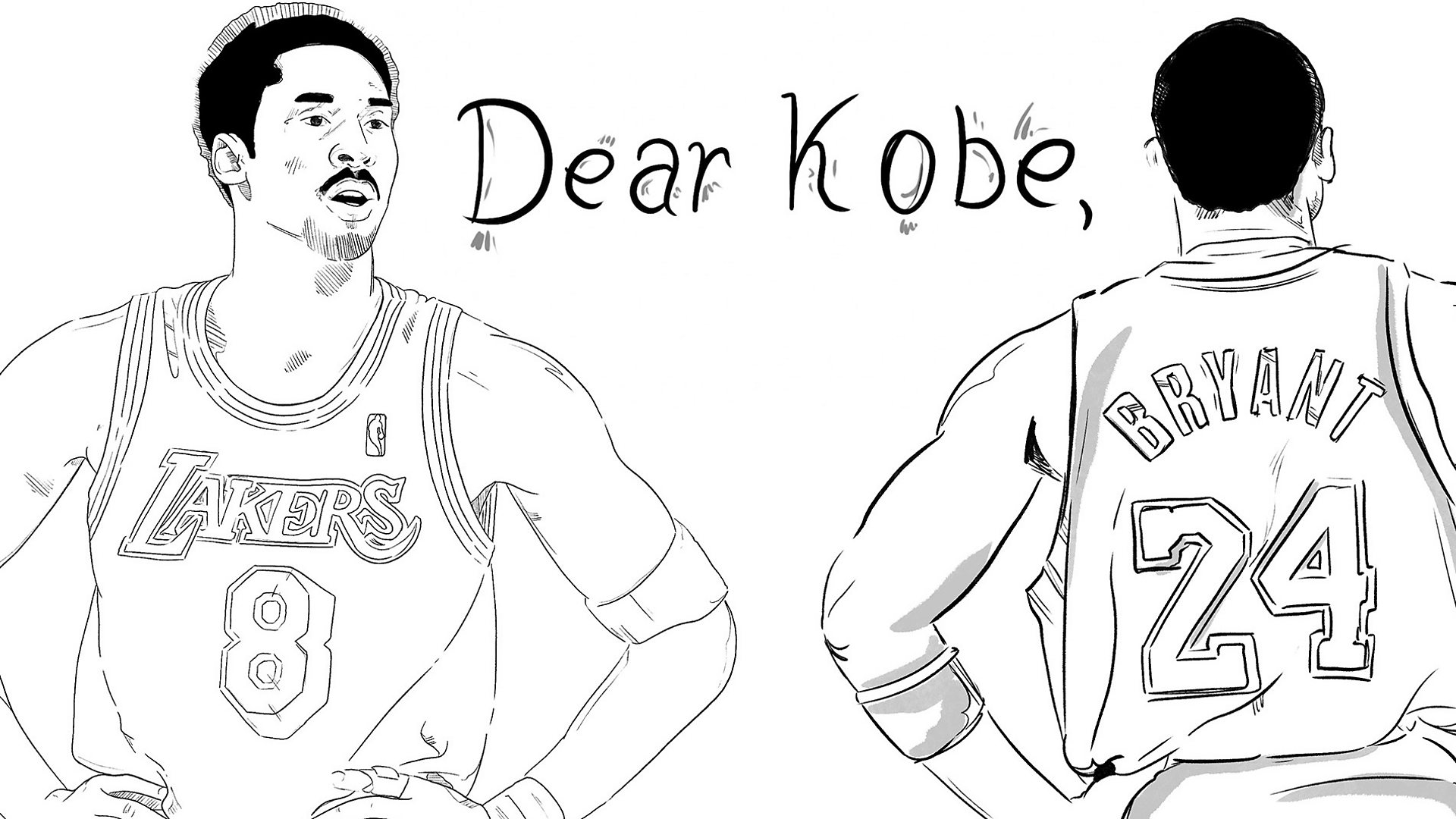 Dear kobe a tribute to kobe bryant one year after his tragic death