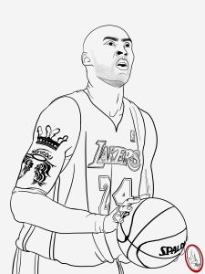 Kobe line art