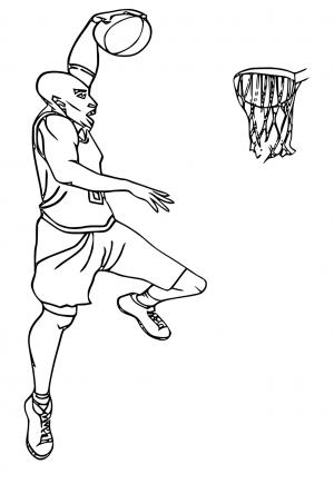 Free printable kobe bryant coloring pages for adults and kids