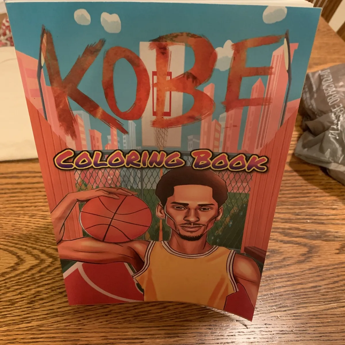 Kobe bryant coloring book