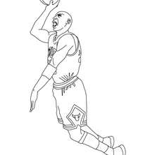 Kobe bryant coloring pages