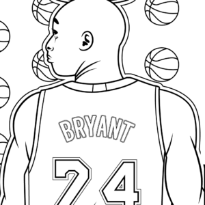 Basketball coloring pages printable for free download