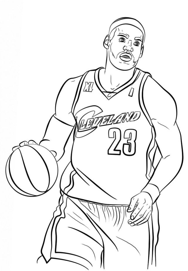 Exclusive photo of basketball coloring pages