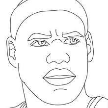 Kobe bryant coloring pages