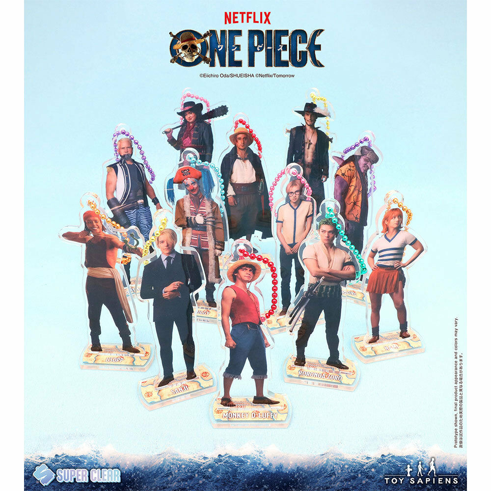 Koby one piece acrylic keychain and stand super clear netflix live ac â fragmented nostalgia