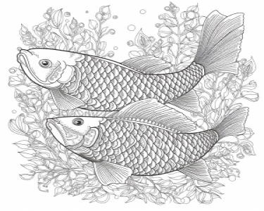 Carp pages printable carp fish sheets