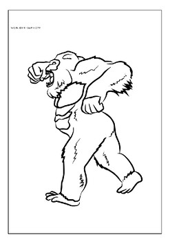 Discover the magic printable king kong coloring pages collection unleashed