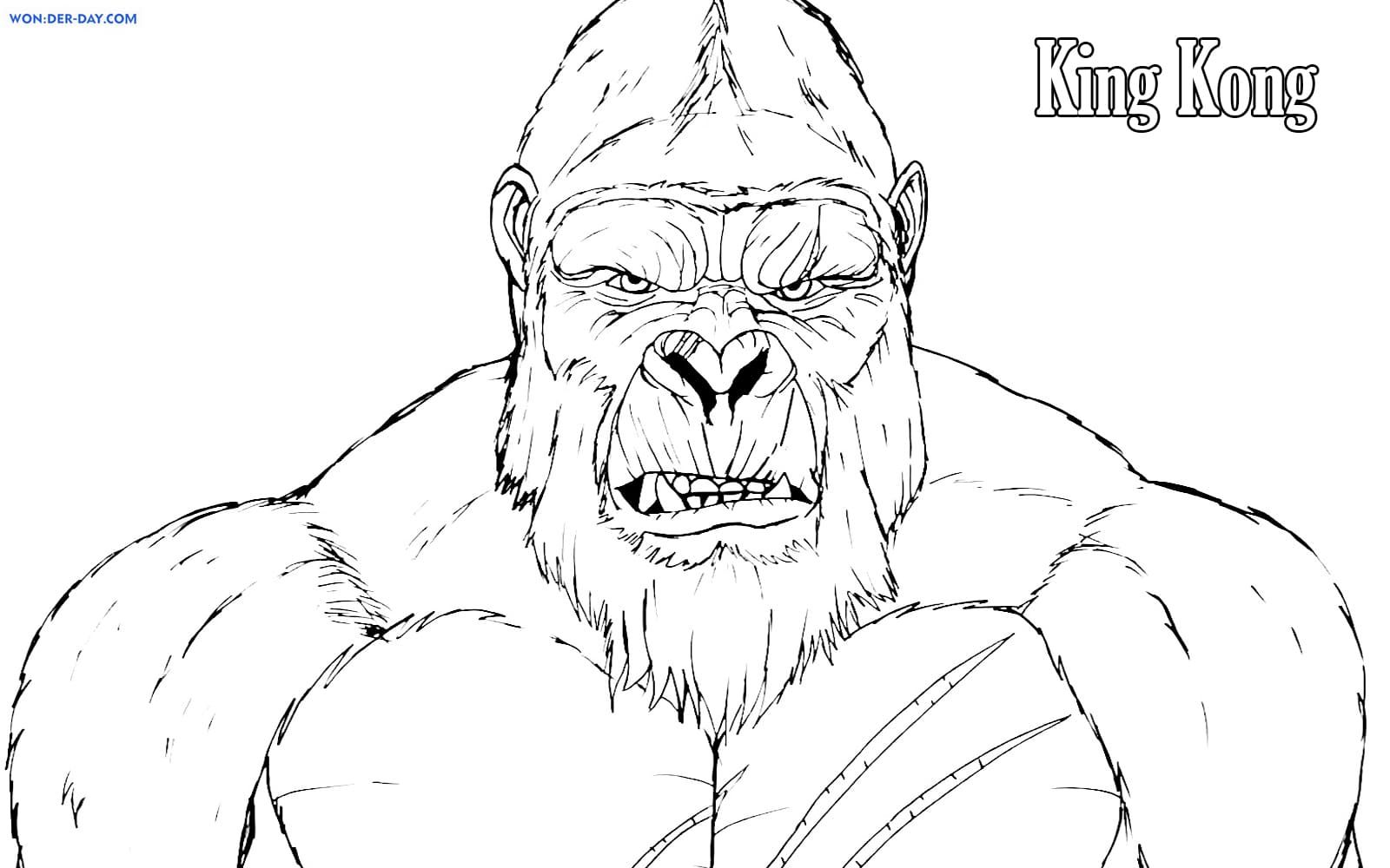 Great king kong coloring pages learn more here king kong coloring pages free coloring pages